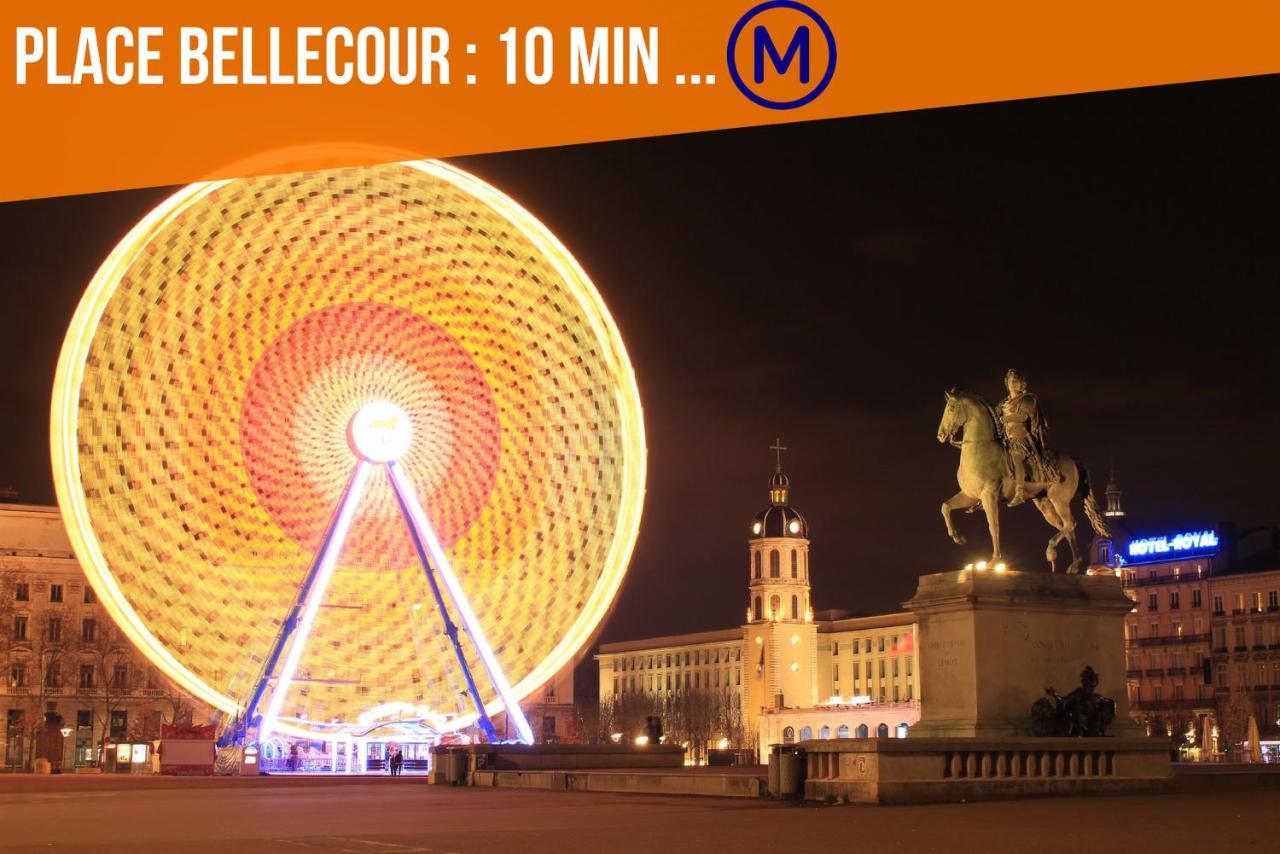 Апартаменти Le 9Eme- Metro Valmy-HomaЛіон Екстер'єр фото